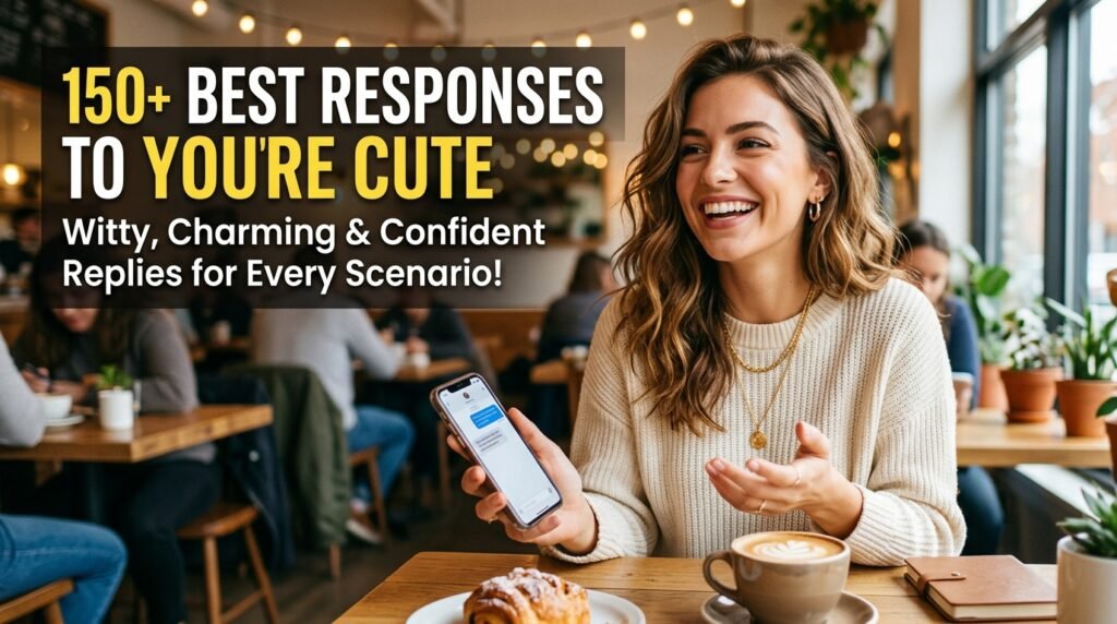 150+ Best Responses to You’re Cute 1