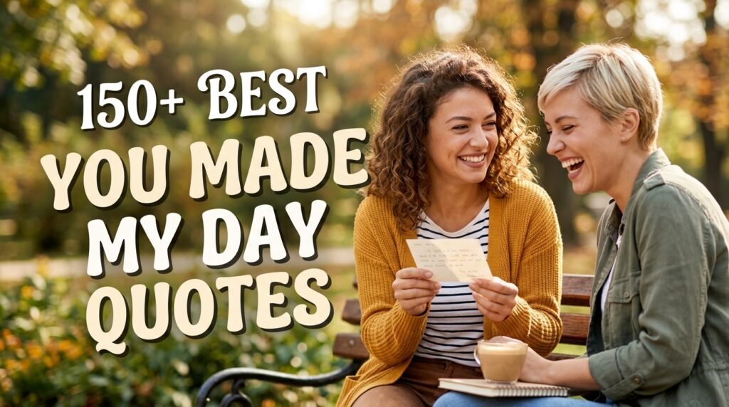 150+ Best You Made My Day Quotes 2