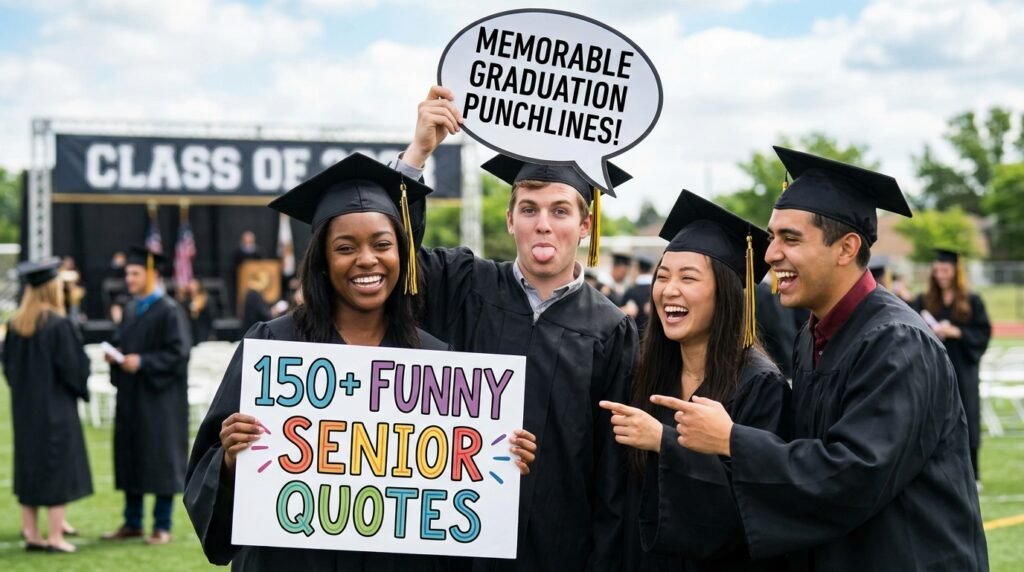 150+ Funny Senior Quotes Memorable Graduation Punchlines 3