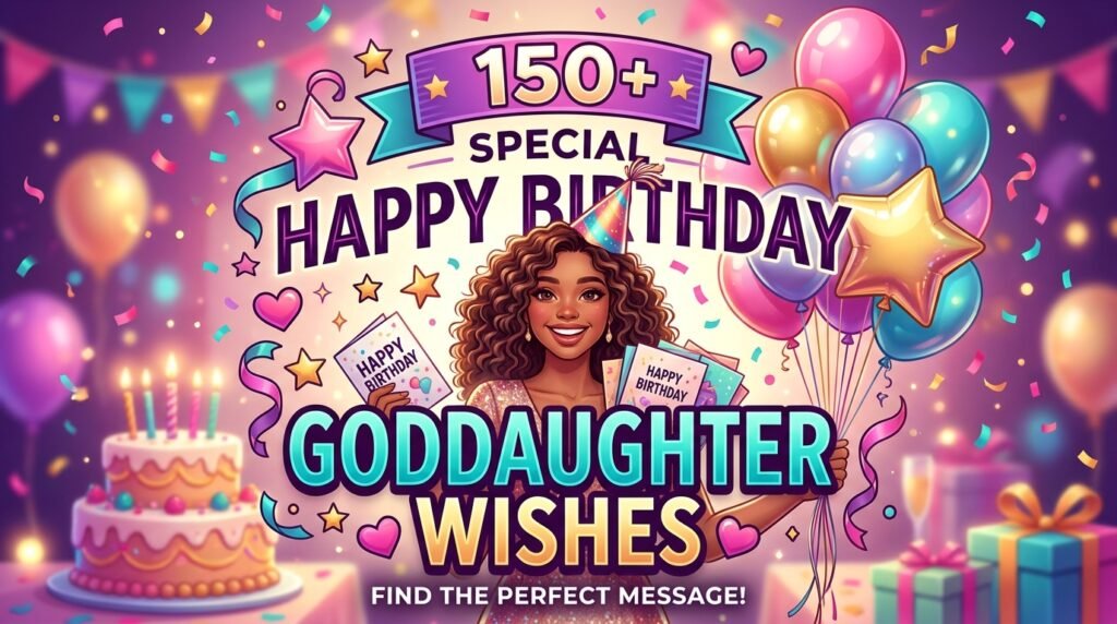 150+ Special Happy Birthday Goddaughter Wishes 2