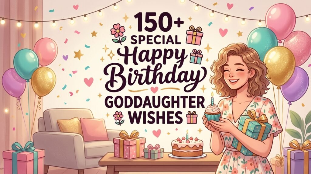 150+ Special Happy Birthday Goddaughter Wishes 3