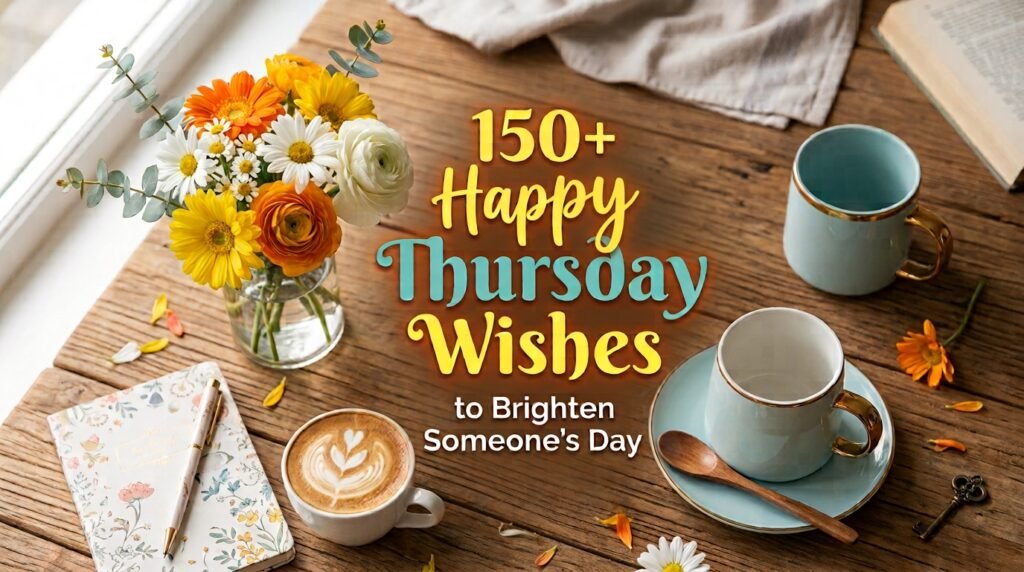 150+ Happy Thursday Wishes to Brighten Someone's Day 1