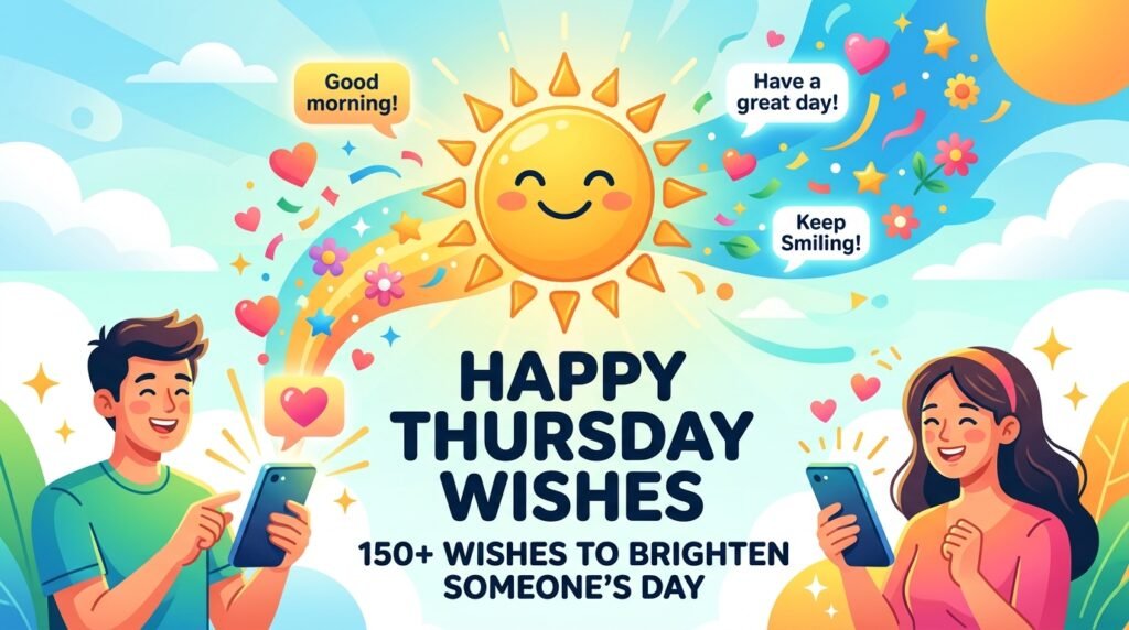 150+ Happy Thursday Wishes to Brighten Someone's Day 3
