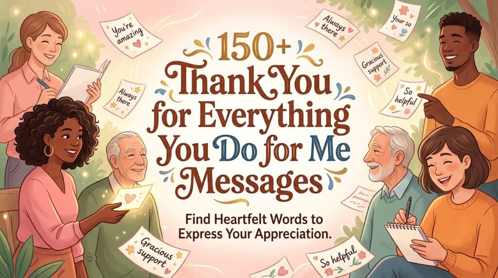 150+ Thank You for Everything You Do for Me Messages 2