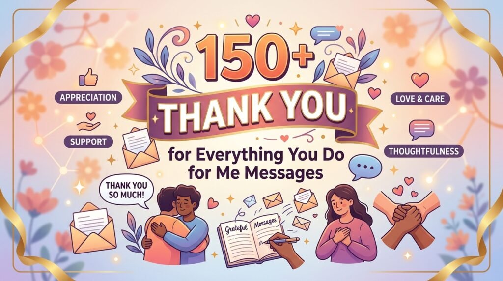 150+ Thank You for Everything You Do for Me Messages 3