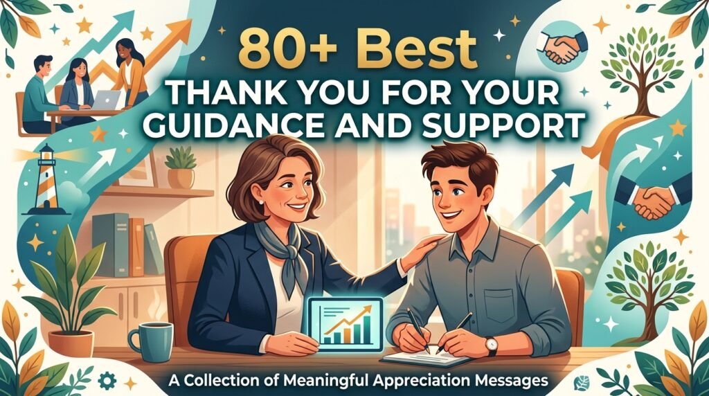 80+ Best Thank You for Your Guidance and Support 2