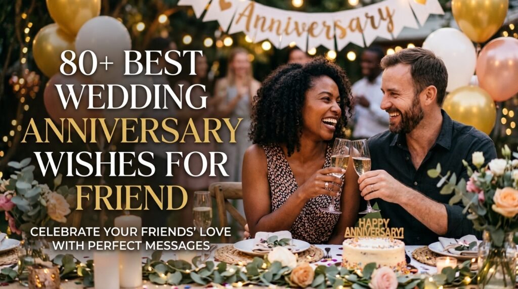 80+ Best Wedding Anniversary Wishes for Friend 3
