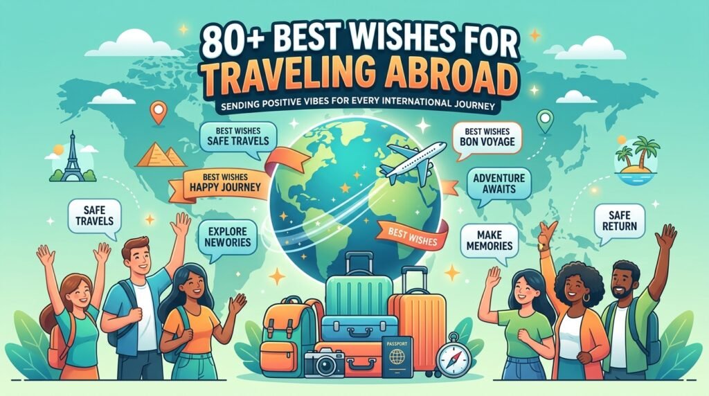80+ Best Wishes for Traveling Abroad 2