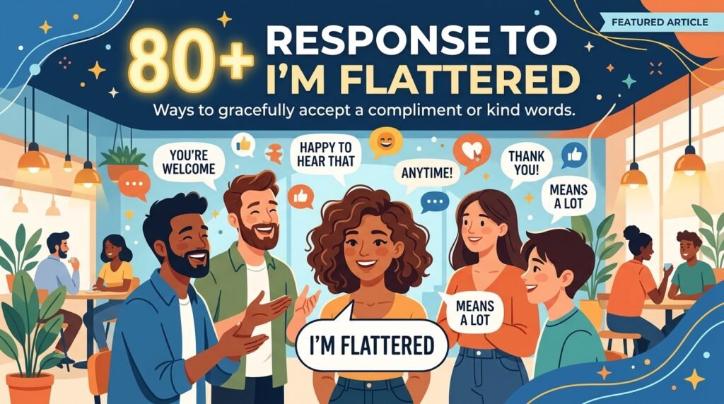 80+ Response to I’m Flattered 1