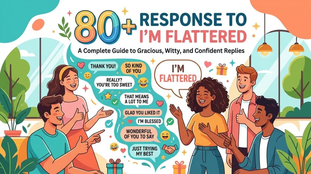 80+ Response to I’m Flattered 2