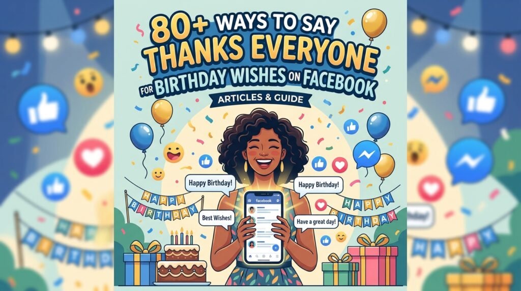 80+ Thanks Everyone for Birthday Wishes on Facebook 3