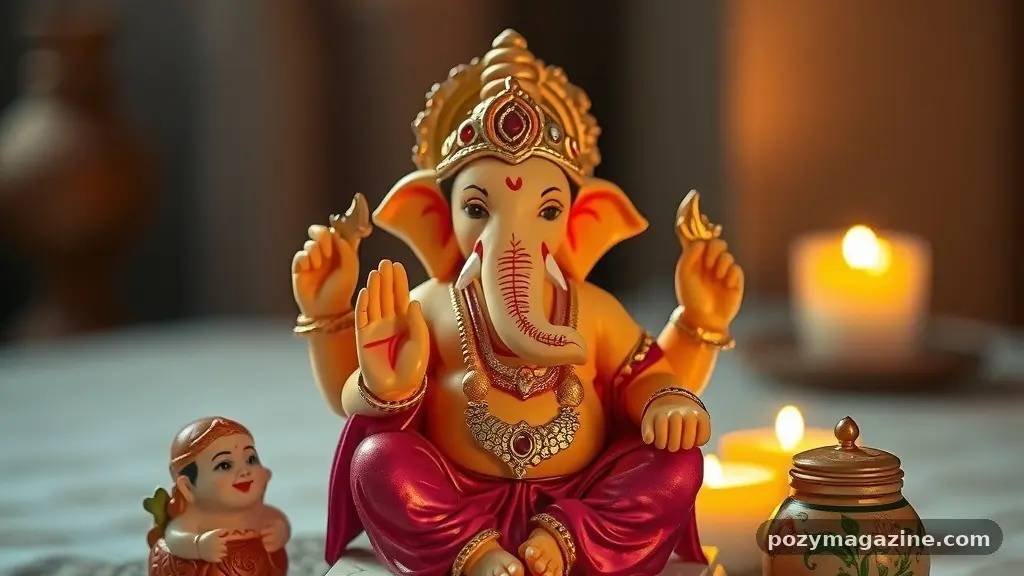 Crafting Captions for Instagram Aesthetic - captions for ganpati bappa