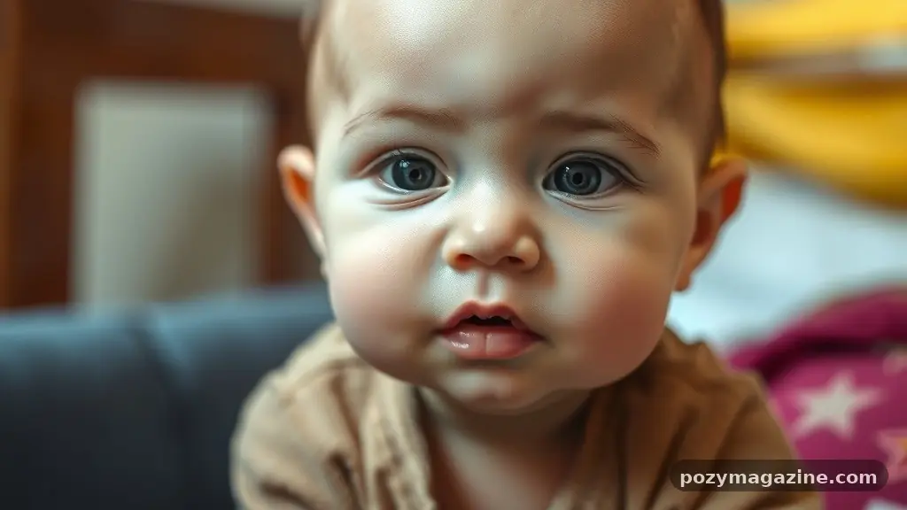 The Importance of Candid Photography - 11 months old baby caption