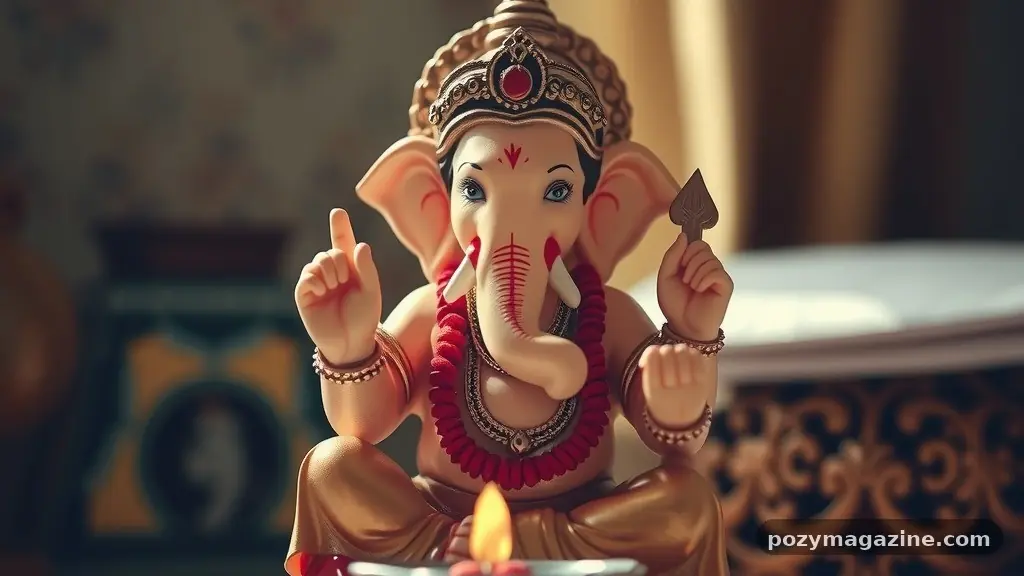 Utilizing Hindi Captions for Broader Reach - captions for ganpati bappa